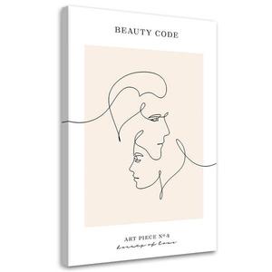 Картина арт-принт KUNSTLOFT Beauty of Love, бежевый