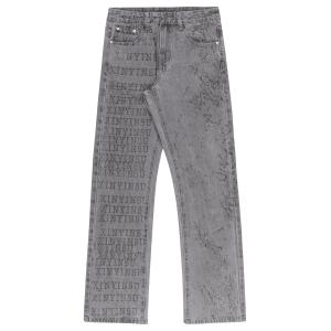 Джинсы унисекс Xinyinsu, серый