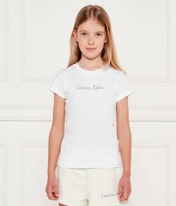 Футболки Slim fit Calvin Klein Jeans, белый