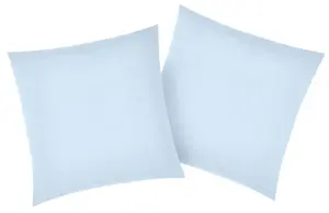 Чехол на подушку "мой дом" "Луиза" (2 шт.) My home 50х50 см, светло-синий