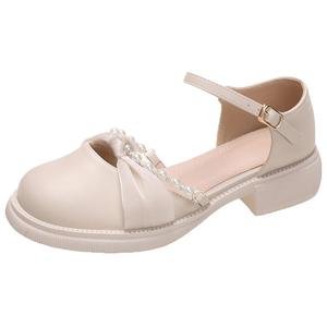 Туфли на высоком каблуке 3,5 см, женские, абрикосового цвета WUJI, Apricot