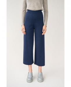 Женские клетчатые трикотажные брюки Zoe SSKEIN, Navy