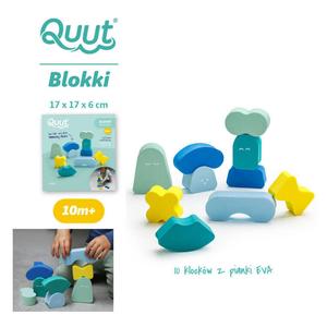 QUUT, пеноблоки Blokki Minty Blue Balance