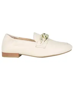 Широкие лоферы кремового цвета Ara, бежевый