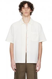 Боксерская рубашка с коротким рукавом Our Legacy, белый