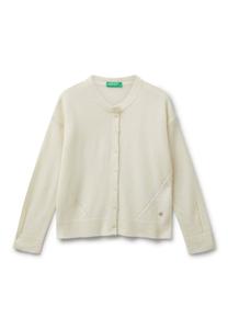 Кардиган United Colors of Benetton Cardigan, White/Off-White