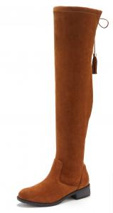 Сапоги выше колена LASCANA, охра