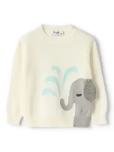 Декорированный свитер Il Gufo, нейтральный