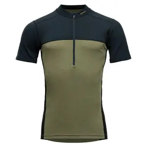 Базовый слой DEVOLD OF NORWAY Lauparen Merino 190 short sleeve, черный