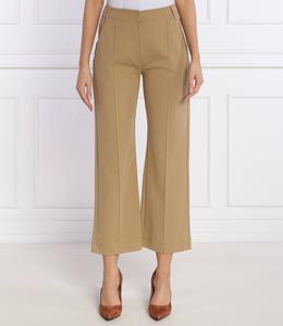 Брюки Weekend MaxMara Regular Fit, кэмел