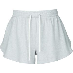 Мягкие трикотажные шорты средней посадки с закругленным низом, повседневные, размер 3 дюймов, женские Lululemon, heating core super светлый серый/hcul