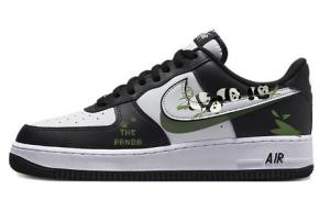 Кастомизированные кроссовки Nike Air Force 1 Skateboarding Shoes Unisex, черный