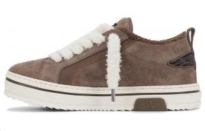 REPRESENT Низкие мужские кроссовки для скейтбординга, коричневые