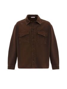 Удобная рубашка на пуговицах Dandalo, коричневый