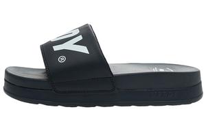 Шлепанцы унисекс темно-синие Nerdy