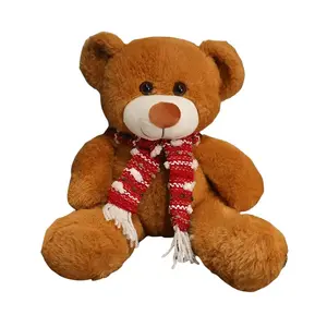 Плюшевая кукла милый медвежонок 35 см высотой OU DI PIG, коричневый