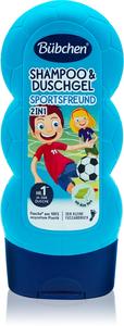 Детский спортивный шампунь и гель для душа «два в одном» Bübchen, 230 мл