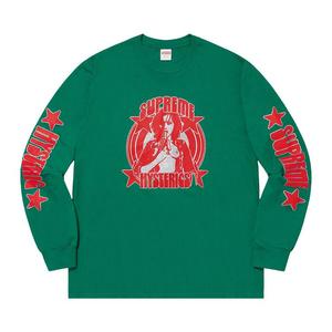 Футболка Supreme x Hysteric Glamour Long-Sleeve Tee, Green