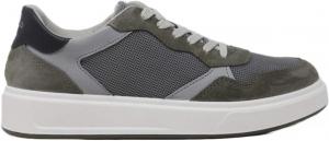 Мужские туфли IGICO оксфорды с плоской подошвой Igi&Co, Military