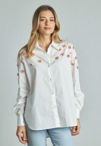 Блуза Alma en Pena Button-down blouse, Blanco/White