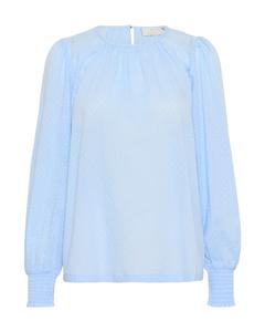Блузка Kaffe KA Roca, светло-синий