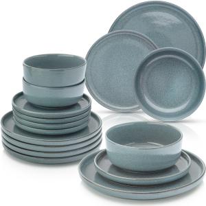 Столовый сервиз Cairo Ocean, 36 предметов, керамика, на 12 персон Sänger, синий