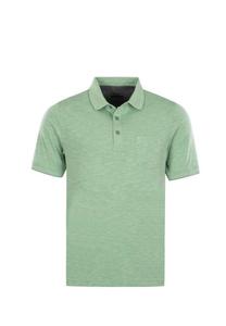 Рубашка поло из мягкого трикотажа с короткими рукавами и воротником-поло Hajo, зеленый