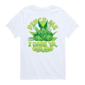 Футболка Marvel Wolverine с принтом "Pinch Me I Dare Ya, Bub" Licensed Character, White