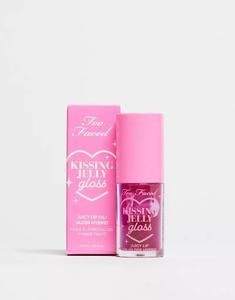 Масляный блеск для губ Too Faced Kissing Jelly малинового цвета Too Faced Cosmetics