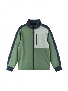 Свитер с шерстью Мерин в цвете Зеленая глина Reima