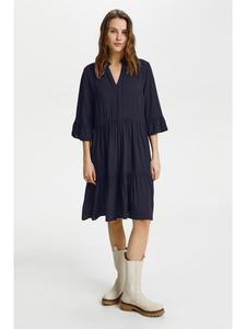 Платье EdaSZ, свободного кроя, темно-синего цвета SAINT TROPEZ