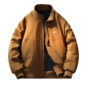 Куртка Unisex Lapel Fleece lined X1617, coffee jacket