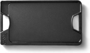 Calphalon предварительно пропитанная реверсивная чугунная гриль-сковорода 25 x 46 см, черный