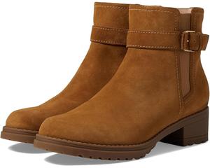 Ботинки Cole Haan Catherine Bootie Waterproof, цвет Golden Honey Suede Waterproof