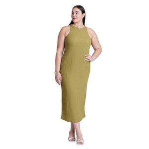 Женское платье плюс сайз из текстурированной ткани Eloquii