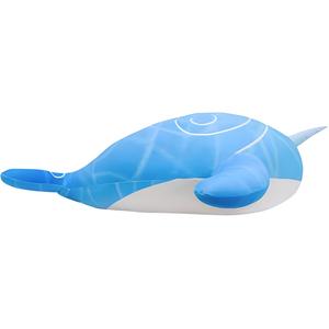 GenShin Плюшевая игрушка Swallowing Heaven Whale Blue Dolls высота 25см длина 70см