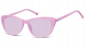 Женские солнцезащитные очки «кошачий глаз», сиреневые, inna