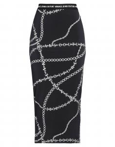 Юбка миди Versace Jeans Couture, черный