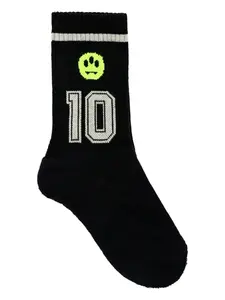 Носки вязки интарсия Barrow kids, черный