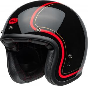 Реактивный шлем Bell custom 500 chief, Black/Red