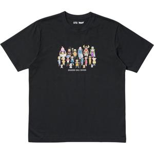 UNIQLO Футболка Dragon Ball X Dragon Ball Collaboration Unisex Black