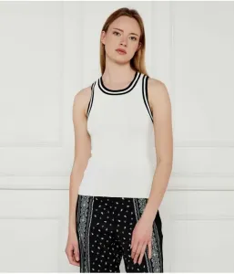 Топ slim fit Patrizia Pepe, белый