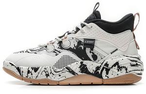 Черные дедушкины кроссовки 4.0 Mid-Top спортивные повседневные мужские парусный белый черный XTEP, холст белый/черный