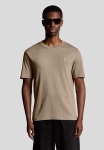 Футболка Lyle & Scott SS INTERLOCK, Cobblestone/Beige