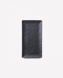 Сервировочное блюдо, прямоугольная форма, 30 см x 16 см, имитация сланца Revol Porcelaine France, сланец