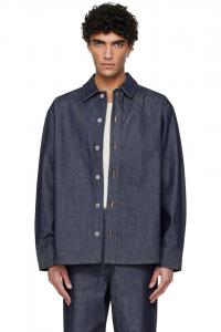 A.P.C. Японская джинсовая куртка темно-синего цвета