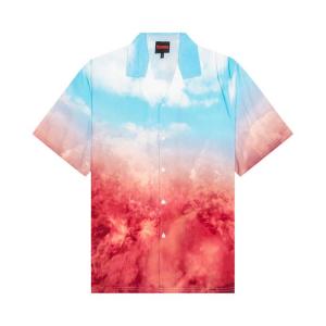 Топ Pleasures Heaven and Hell Button Down, Sky Blue