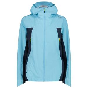 Женская куртка с фиксированным капюшоном, 2 слоя - дождевик Cmp, Topazio