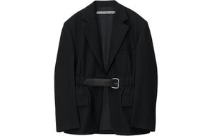 Приталенный блейзер Alexander Wang, черный