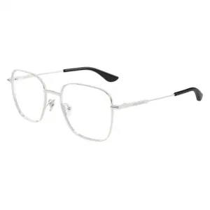 Женские оптические оправы Alexander Mcqueen AM0565O, 001-Silver-Silver-Transparent